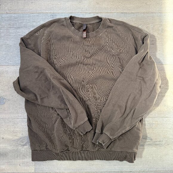 Skims Terry Crewneck Brown - Picture 1 of 3